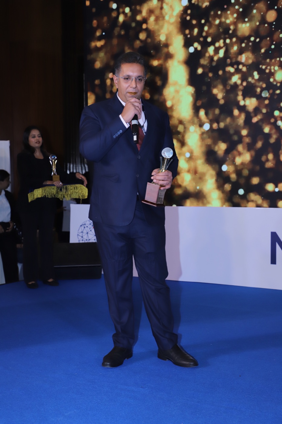 Dr. Bhupesh Kumar receiving Stroke Honours Excellence Awards 2026